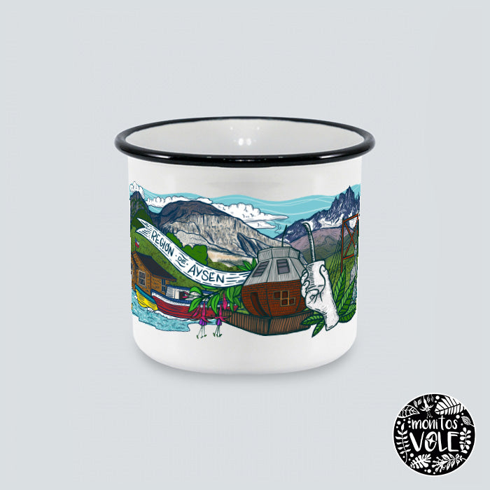 TAZÓN ENLOZADO MONUMENTOS AYSÉN 340cc