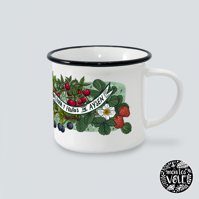 TAZÓN ENLOZADO FLORA Y FRUTOS DE AYSÉN 340cc