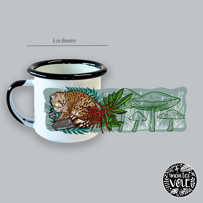 MATE ENLOZADO - GATO GÜIÑA