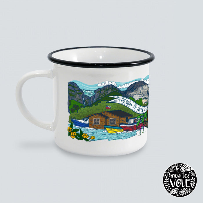 TAZÓN ENLOZADO MONUMENTOS AYSÉN 340cc