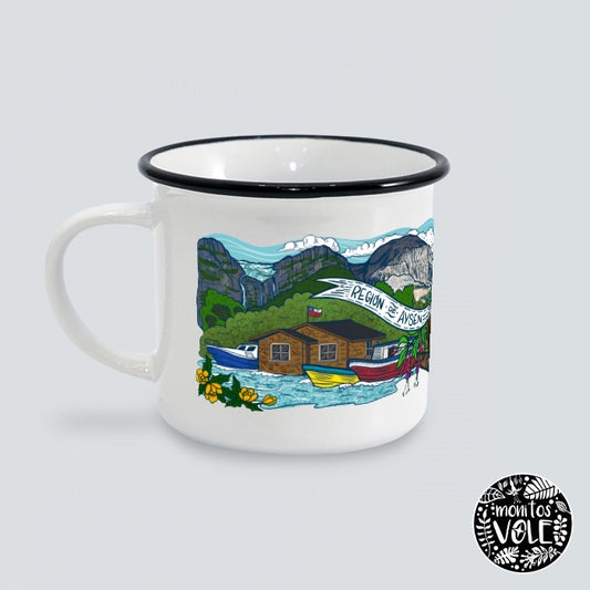 TAZÓN ENLOZADO MONUMENTOS AYSÉN 340cc