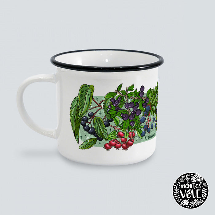 TAZÓN ENLOZADO FLORA Y FRUTOS DE AYSÉN 340cc