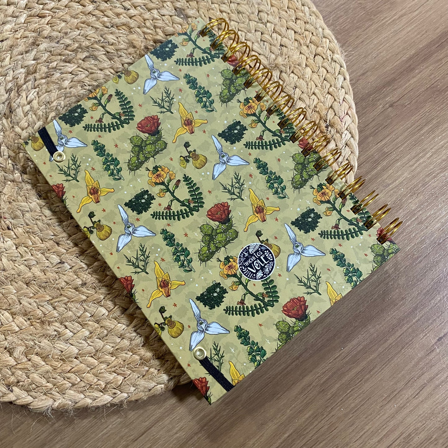 LIBRETA A5: Flores Chile Chico
