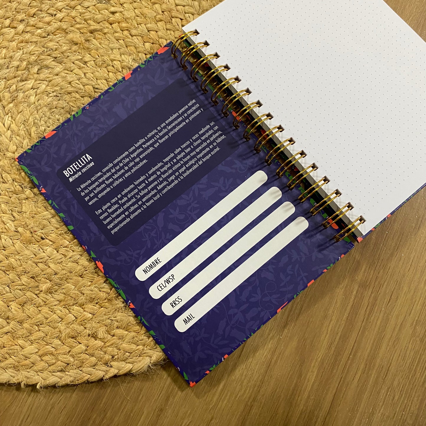 LIBRETA A5: Flores Chile Chico (Copia)