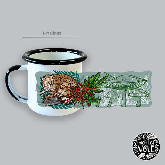 MATE ENLOZADO - GATO GÜIÑA