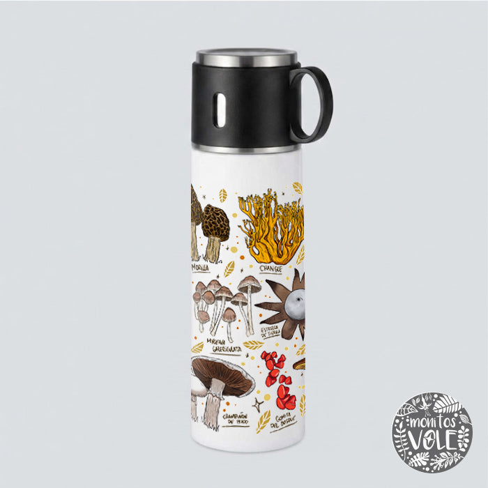 Termo Ilustrado Funga – 500 ml